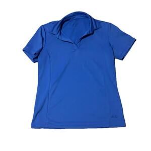 Lady Hagen Navy Golf Polo Shirt Women’s Small Short Sleeve Athletic Top